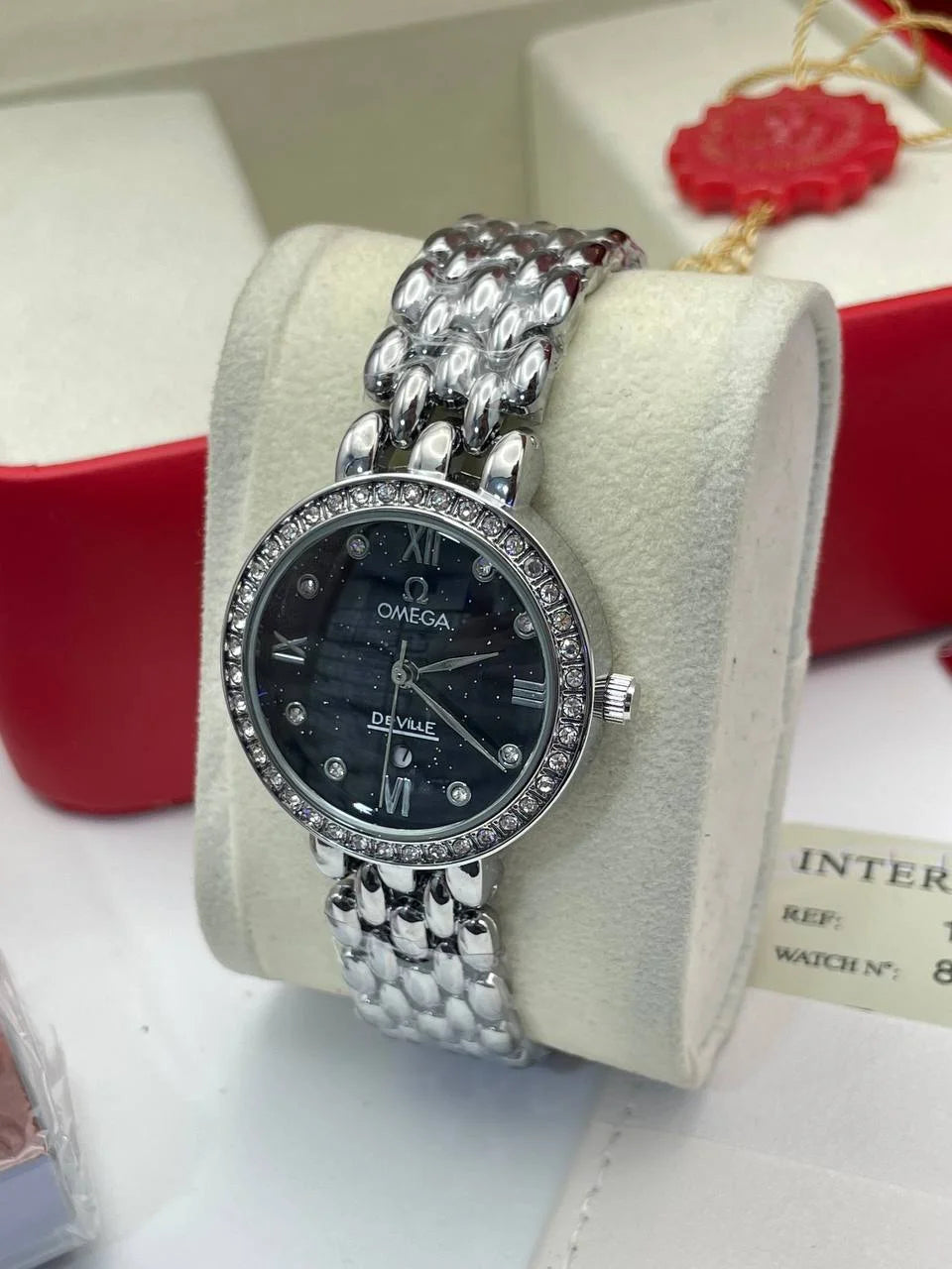 Omega De Ville Prestige Quartz Diamond Ladies - MO0037