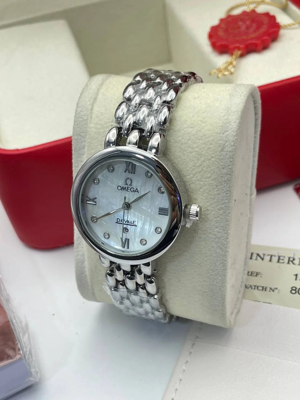 Omega De Ville Prestige Quartz Diamond Ladies - MO0039