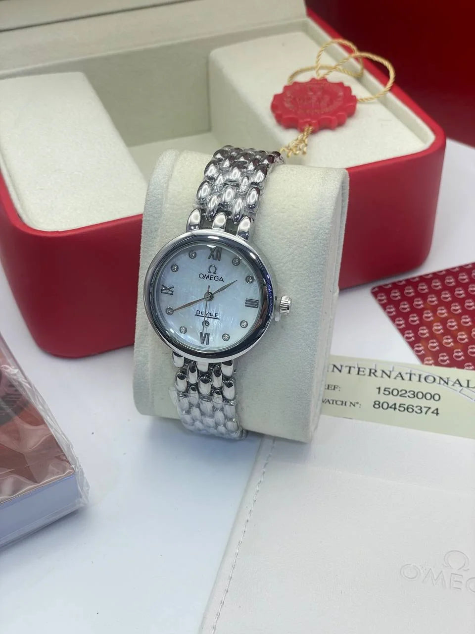 Omega De Ville Prestige Quartz Diamond Ladies - MO0039