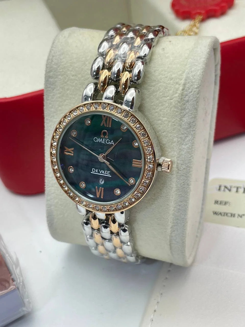 Omega De Ville Prestige Quartz Diamond Ladies - MO0038
