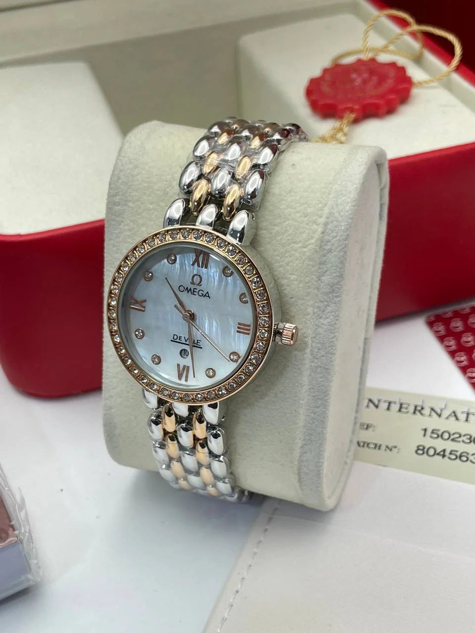 Omega De Ville Prestige Quartz Diamond Ladies - MO0021