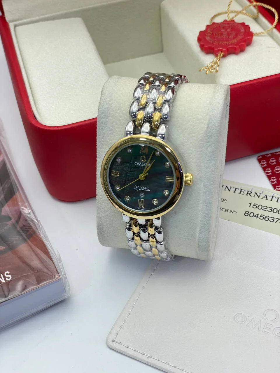 Omega De Ville Prestige Quartz Diamond Ladies - MO0023