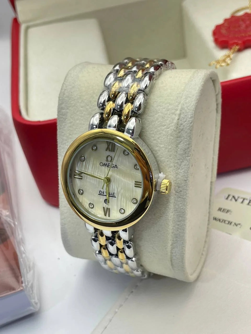 Omega De Ville Prestige Quartz Diamond Ladies - MO0022