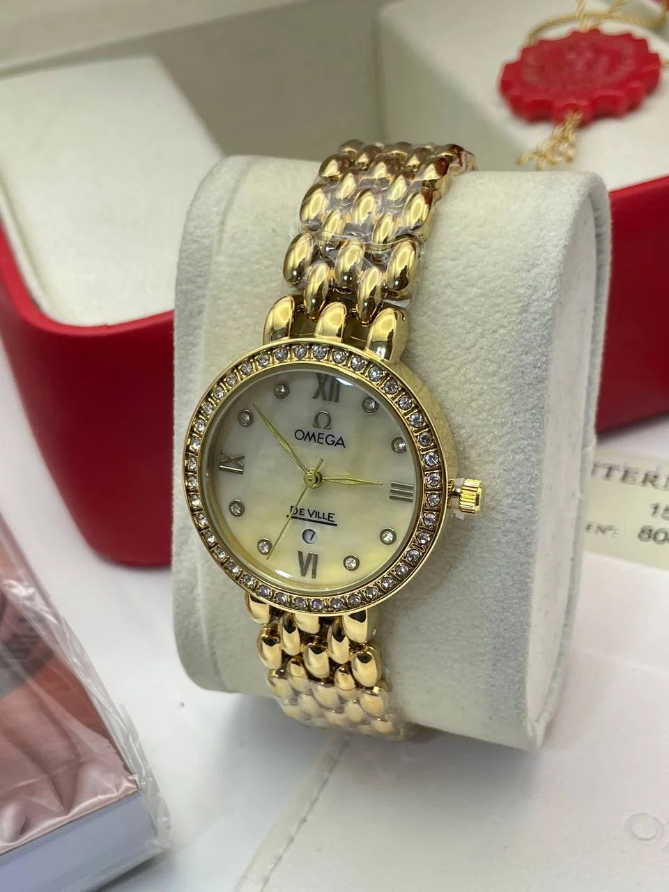 Omega De Ville Prestige Quartz Diamond Ladies - MO0030