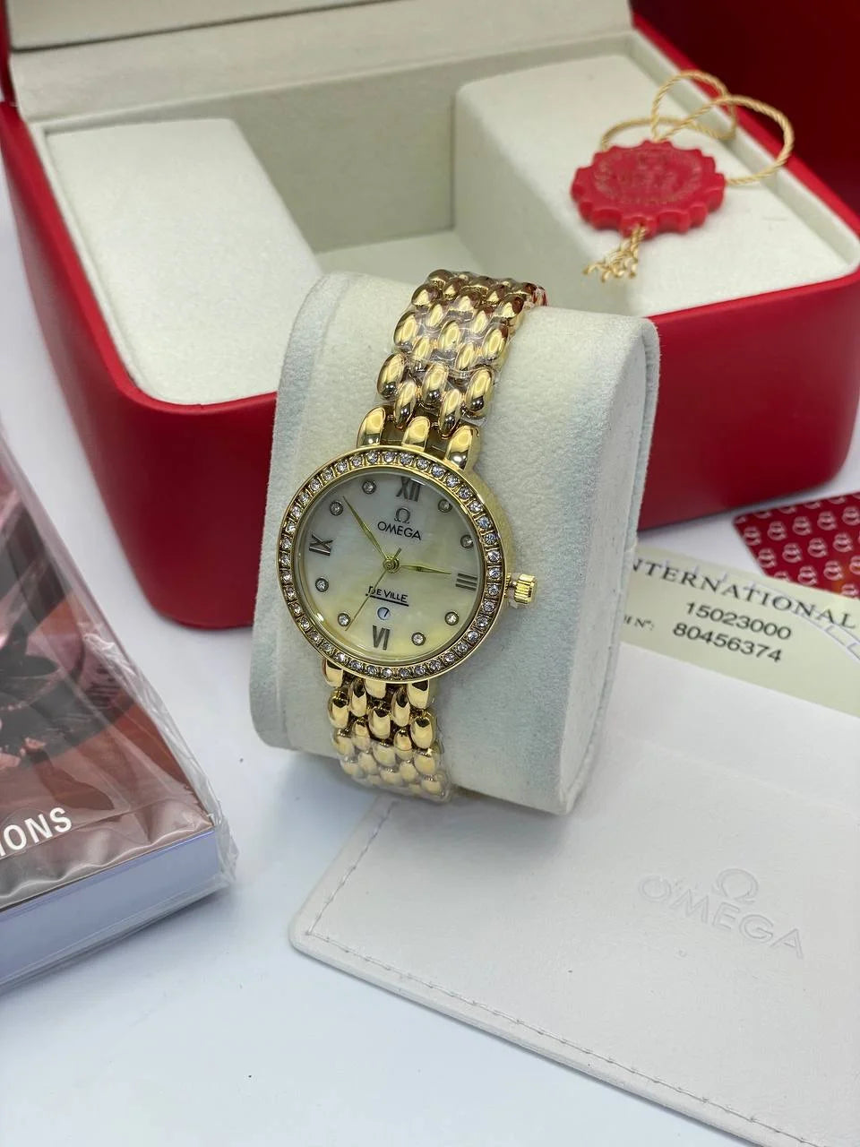 Omega De Ville Prestige Quartz Diamond Ladies - MO0030