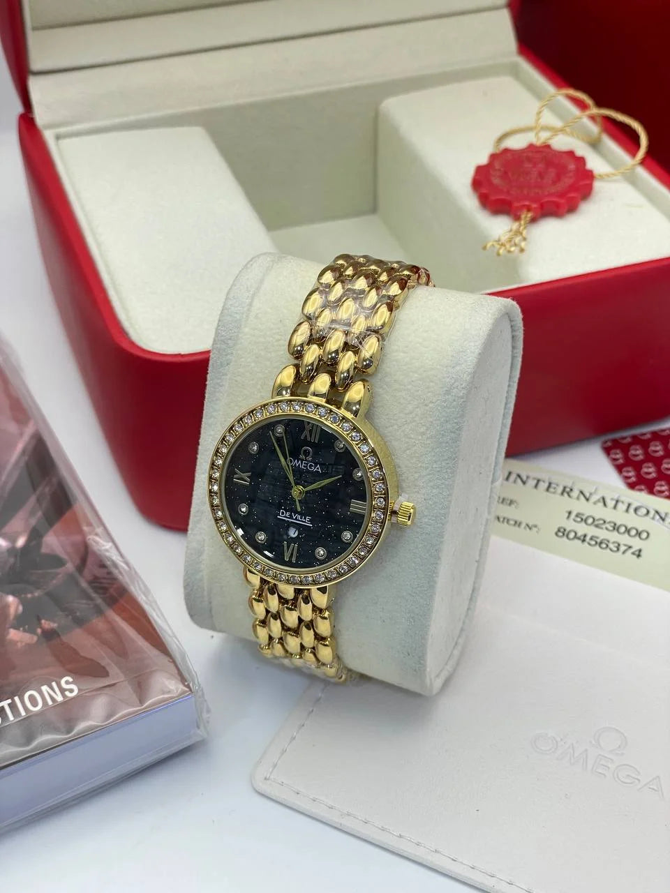 Omega De Ville Prestige Quartz Diamond Ladies - MO0029
