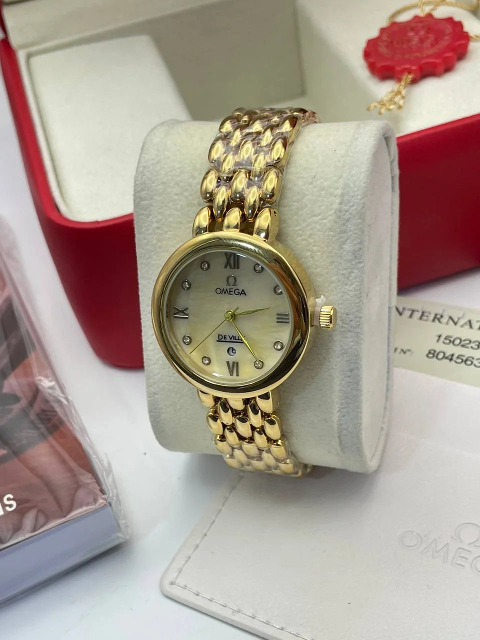Omega De Ville Prestige Quartz Diamond Ladies - MO0028
