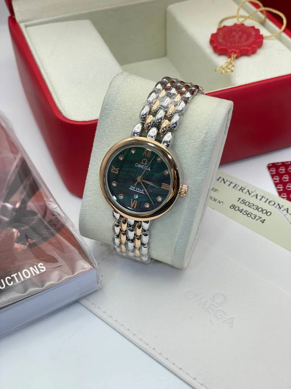 Omega De Ville Prestige Quartz Diamond Ladies - MO0027