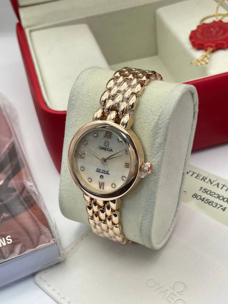 Omega De Ville Prestige Quartz Diamond Ladies - MO0033