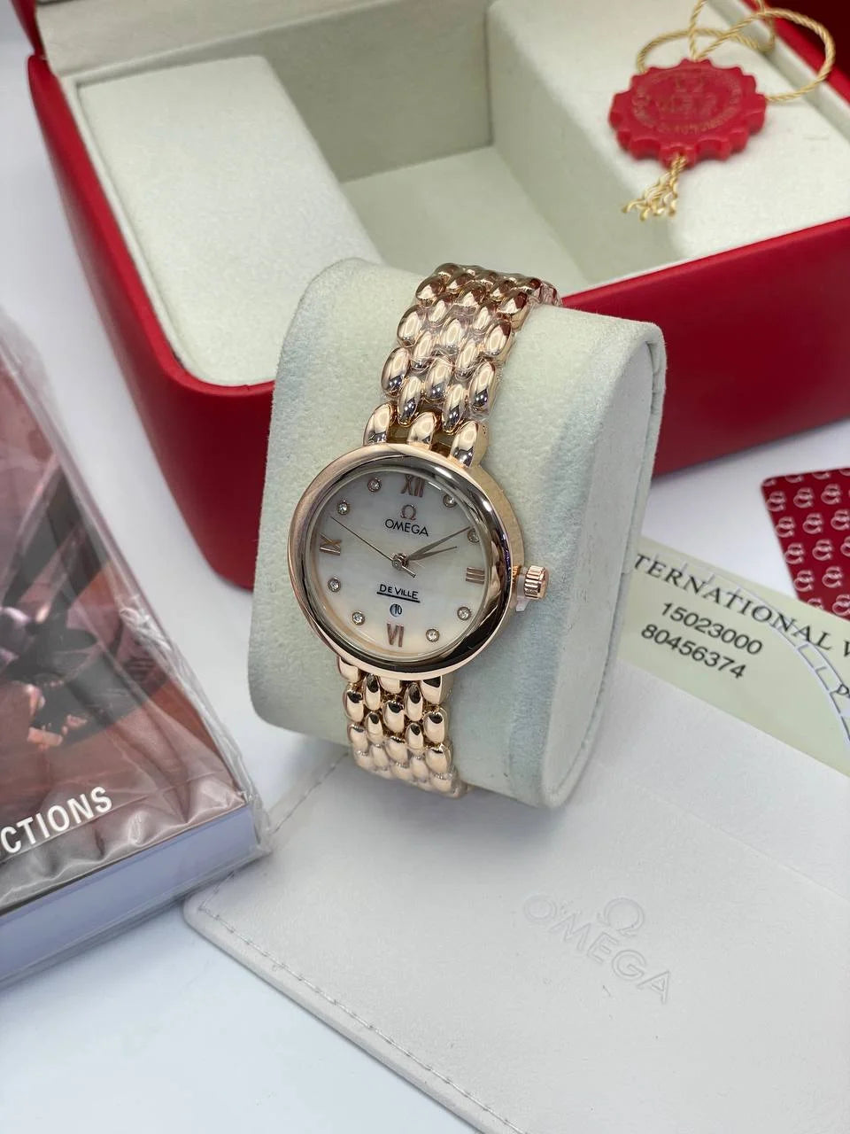 Omega De Ville Prestige Quartz Diamond Ladies - MO0033