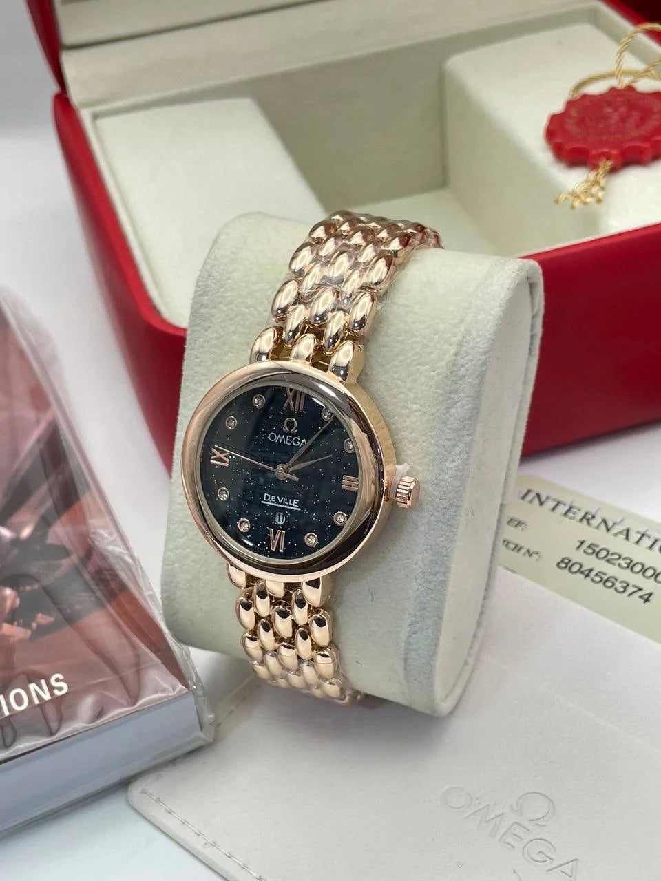 Omega De Ville Prestige Quartz Diamond Ladies - MO0032