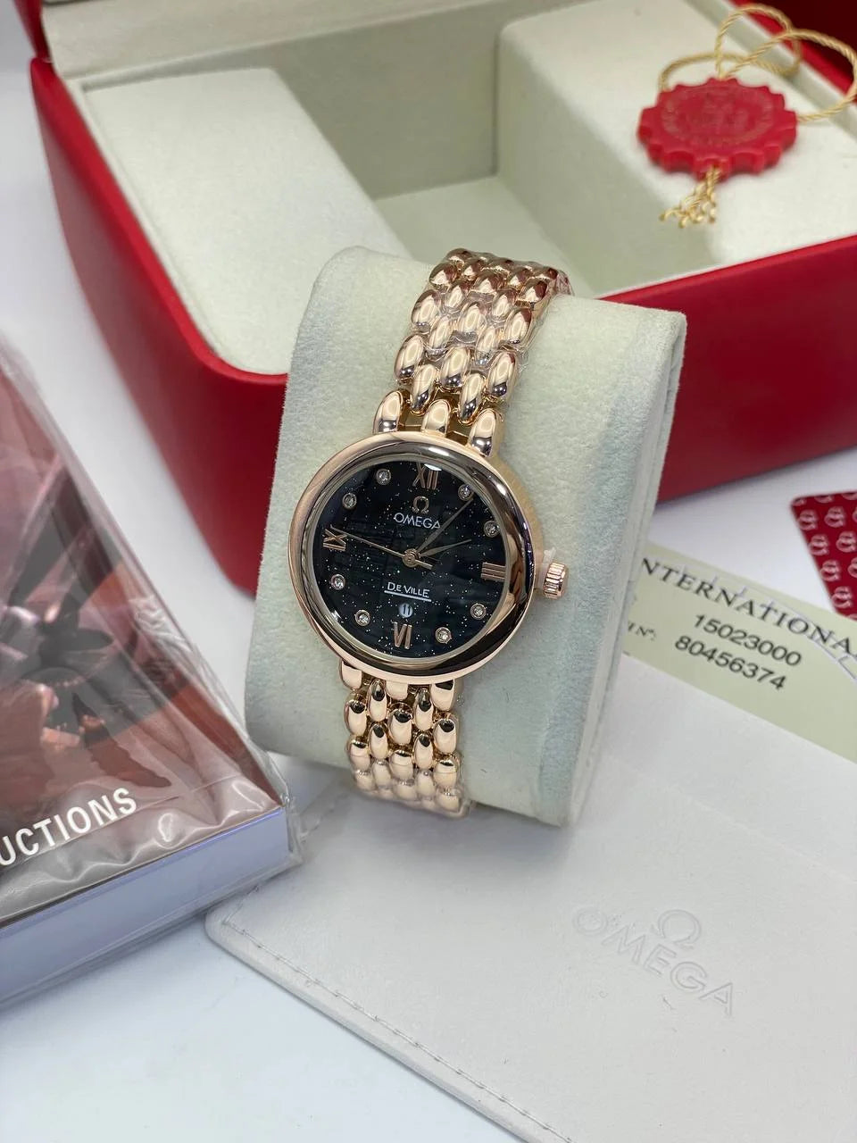 Omega De Ville Prestige Quartz Diamond Ladies - MO0032