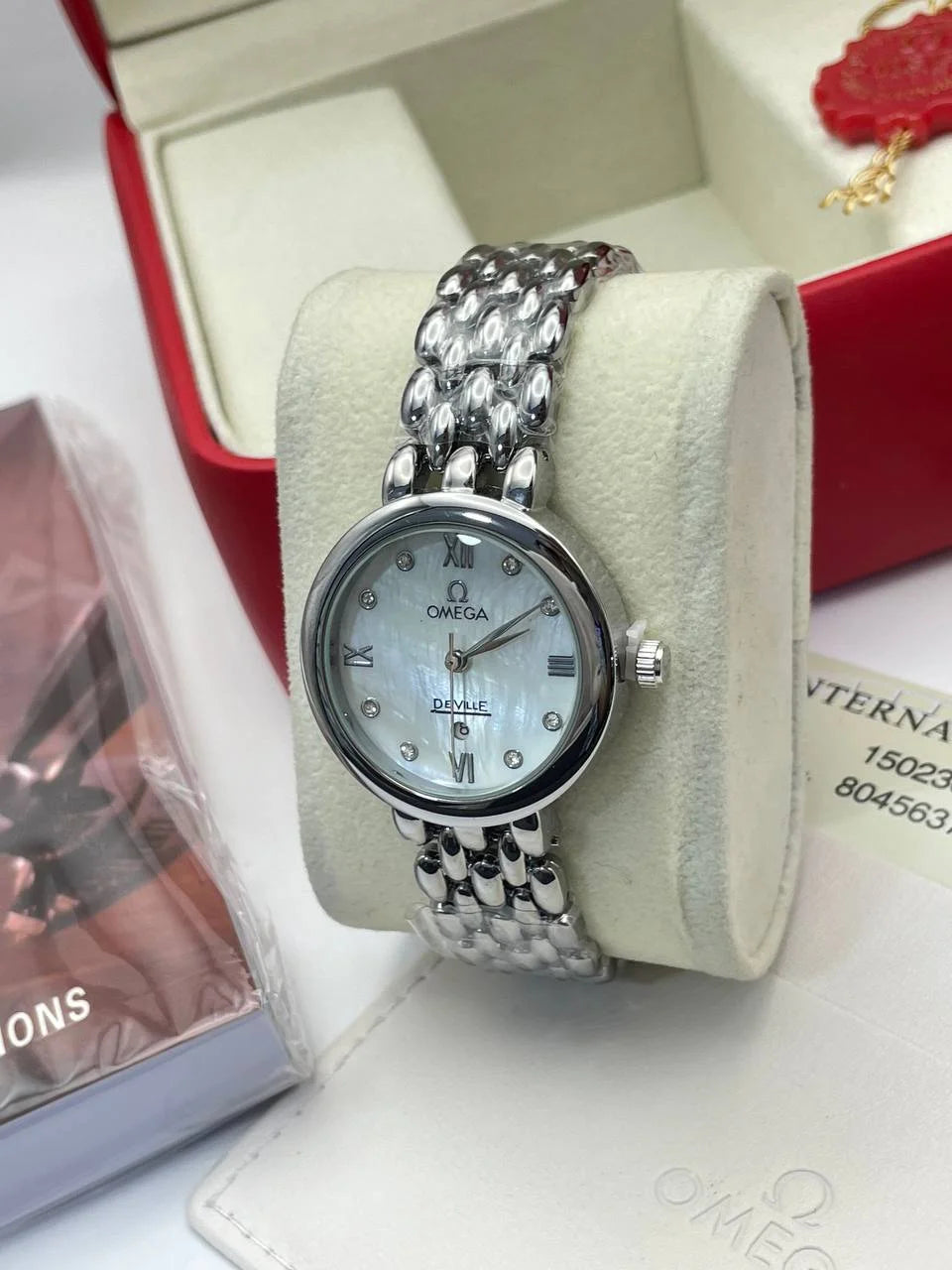 Omega De Ville Prestige Quartz Diamond Ladies - MO0035