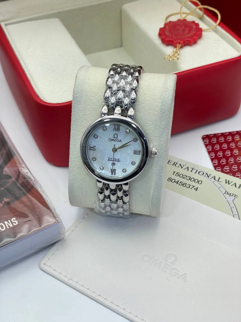 Omega De Ville Prestige Quartz Diamond Ladies - MO0035