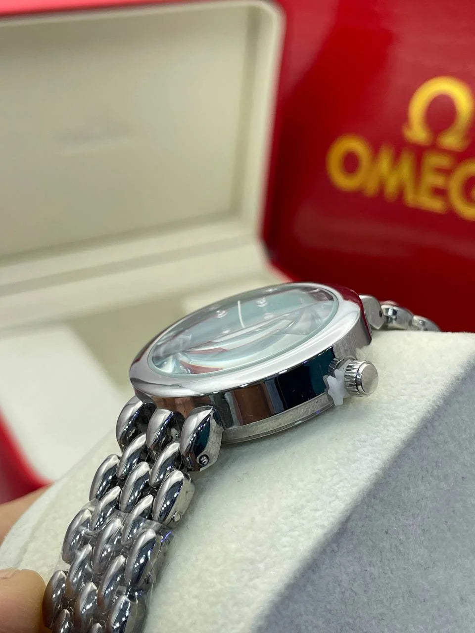 Omega De Ville Prestige Quartz Diamond Ladies - MO0034
