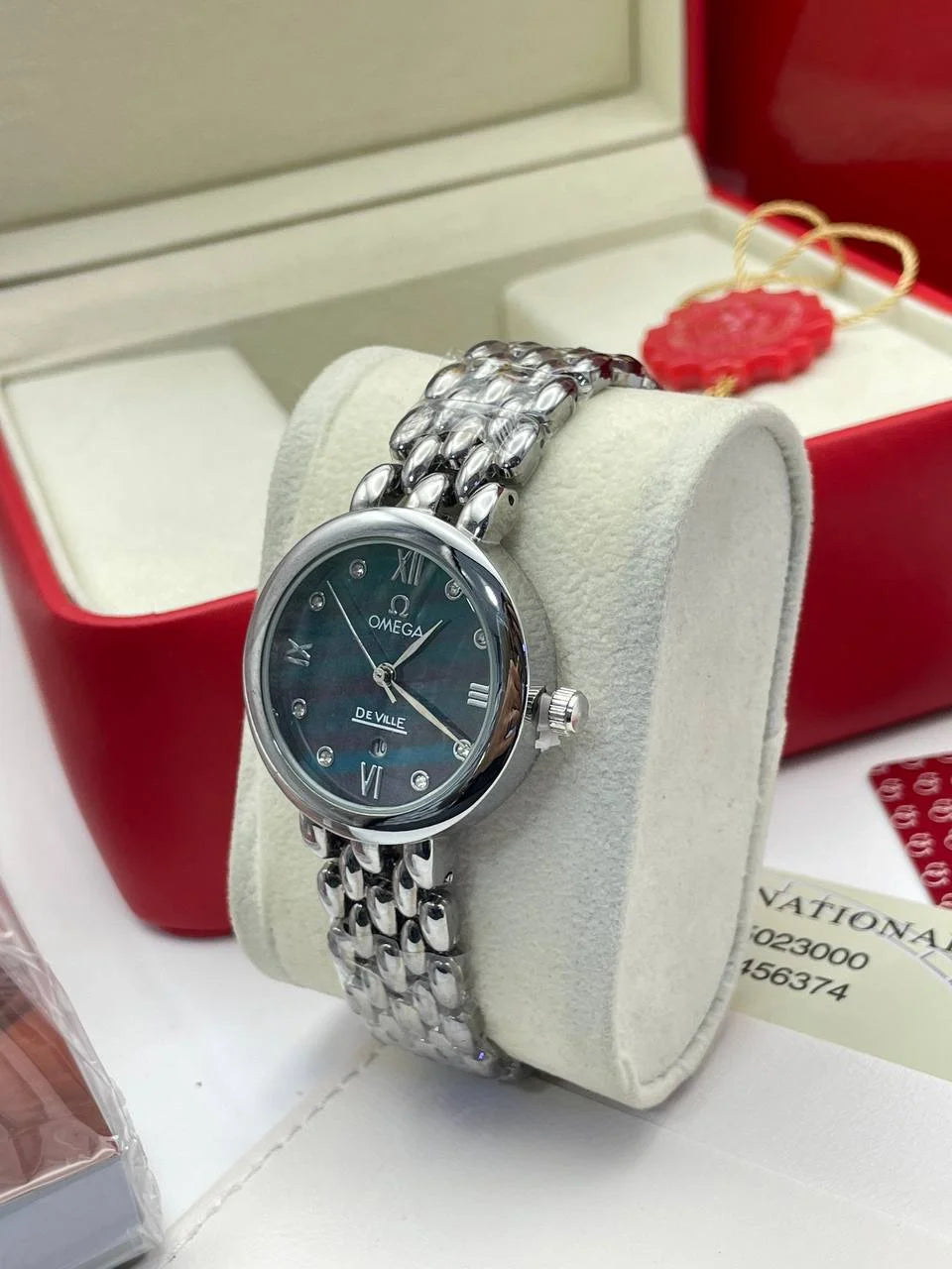 Omega De Ville Prestige Quartz Diamond Ladies - MO0034