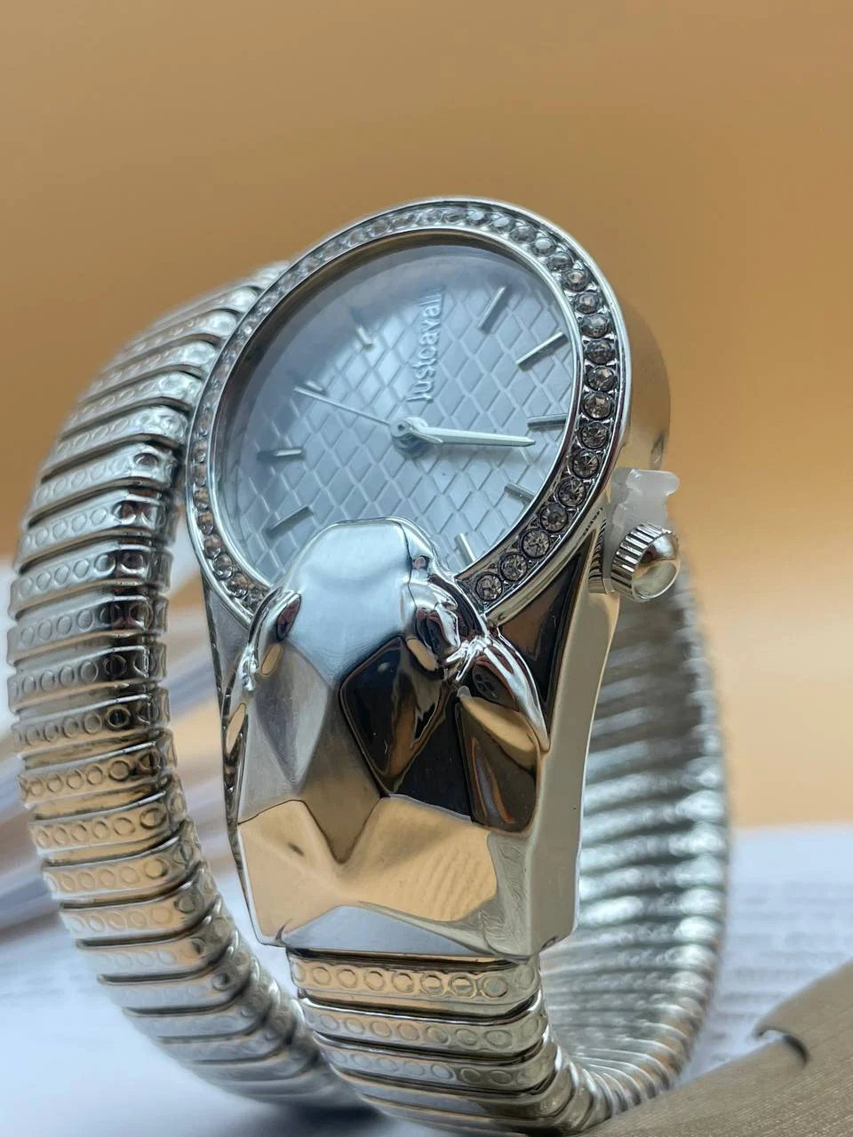 Just Cavalli Glam Time Argenté - JC0008