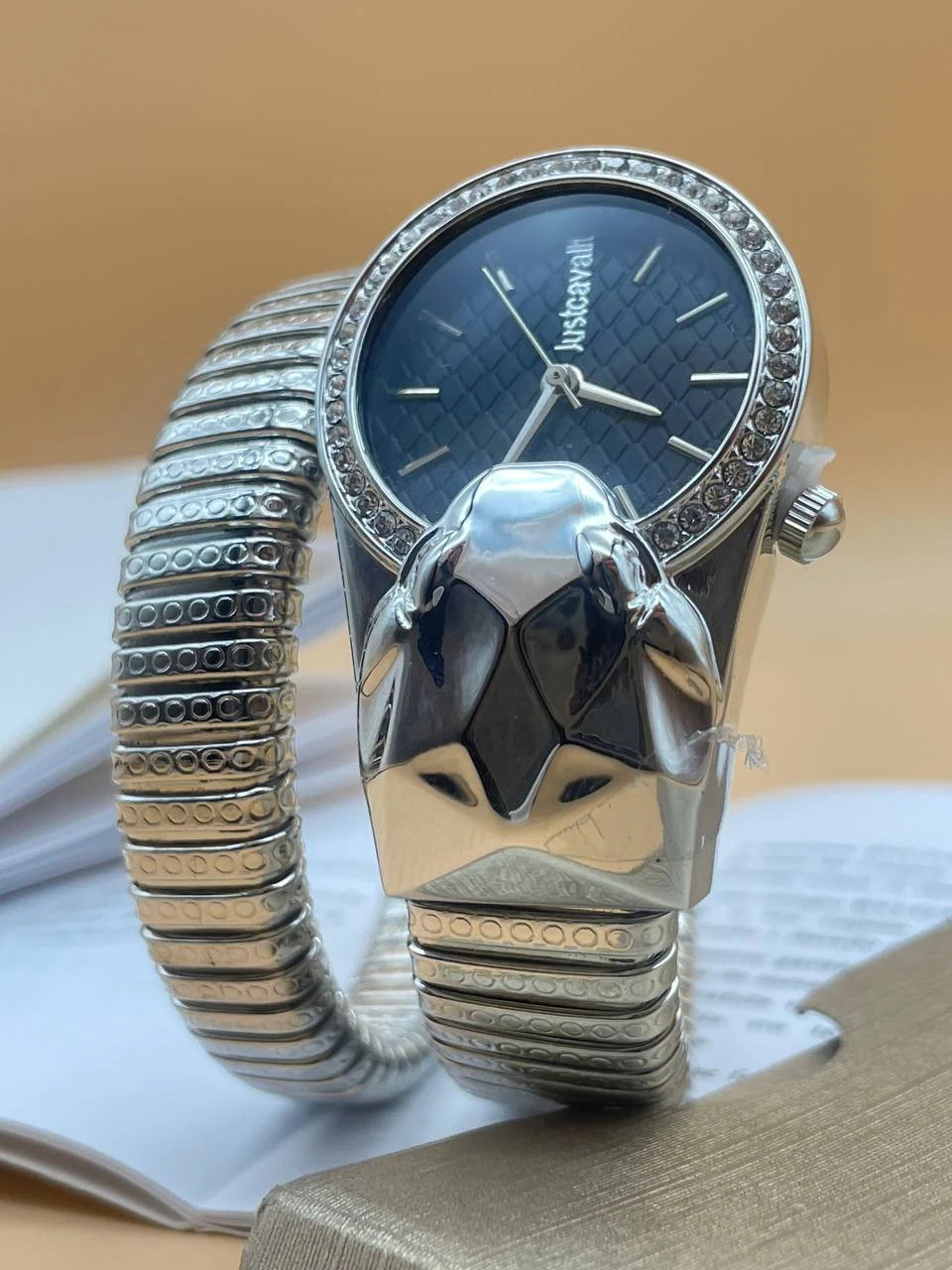 Just Cavalli Glam Time Argenté - JC0006