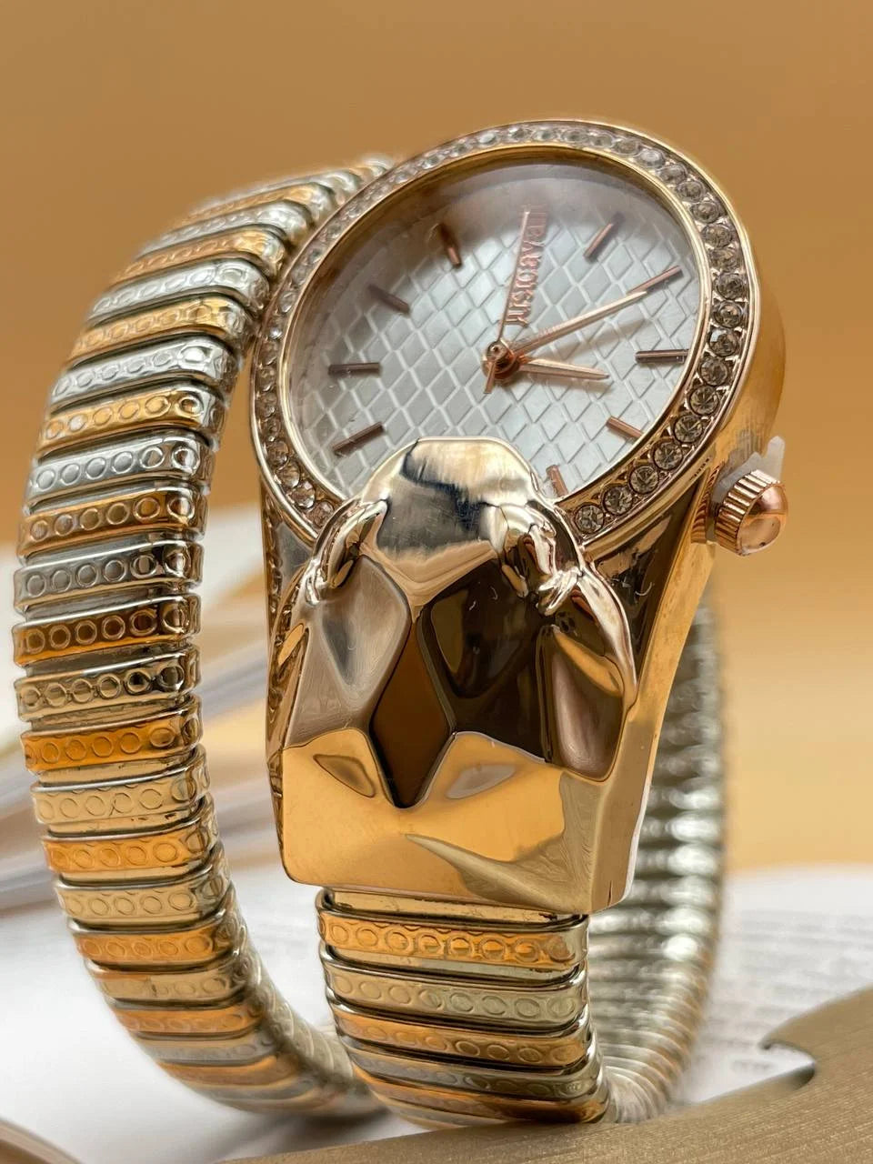 Just Cavalli Glam Time Bronze Argenté - JC0003