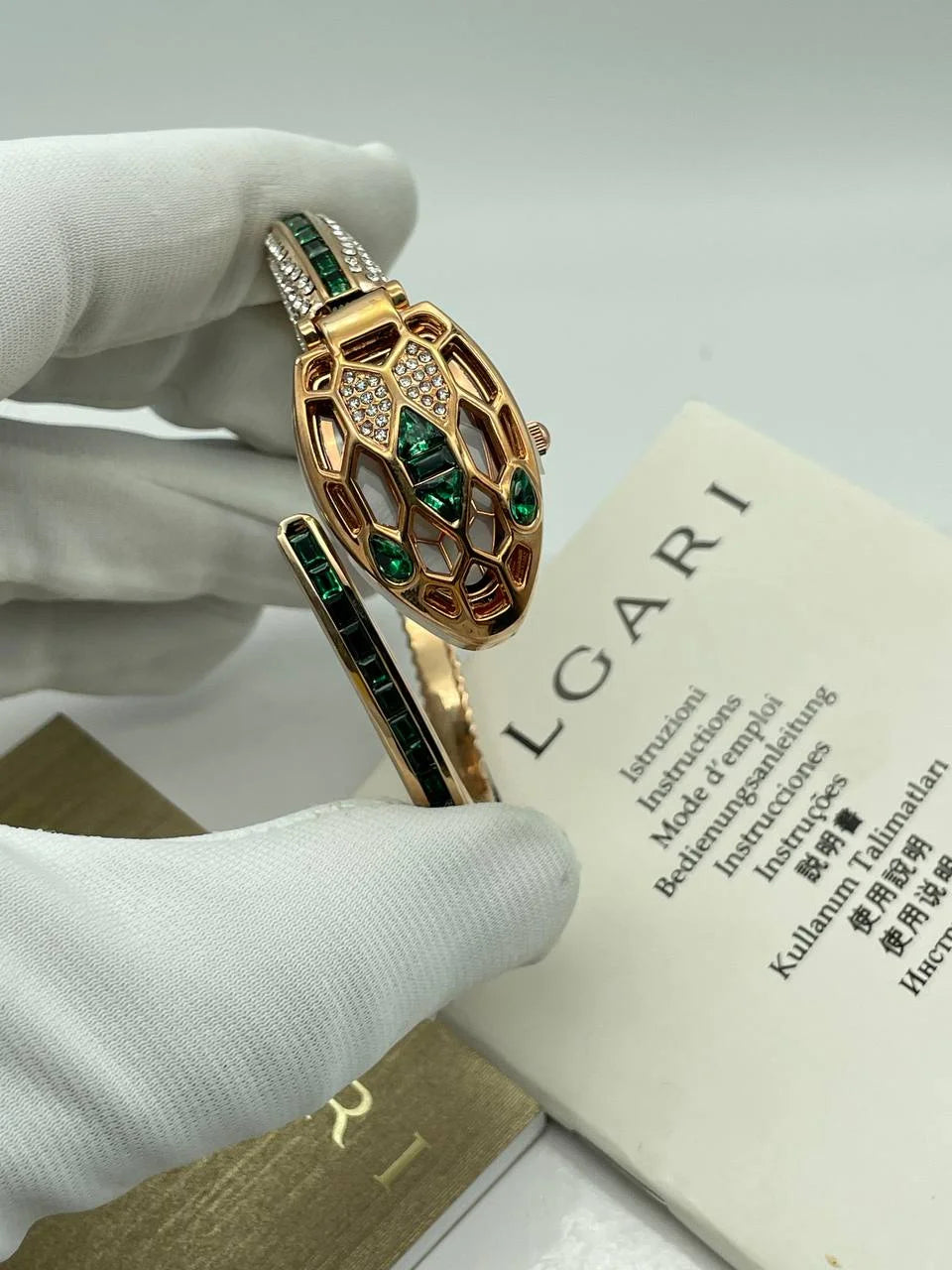 Montre-Bracelet BVLGARI Platonic Custom Antique Snake - MB0062