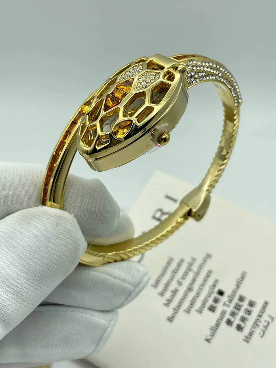 Montre-Bracelet BVLGARI Platonic Custom Antique Snake - MB0067