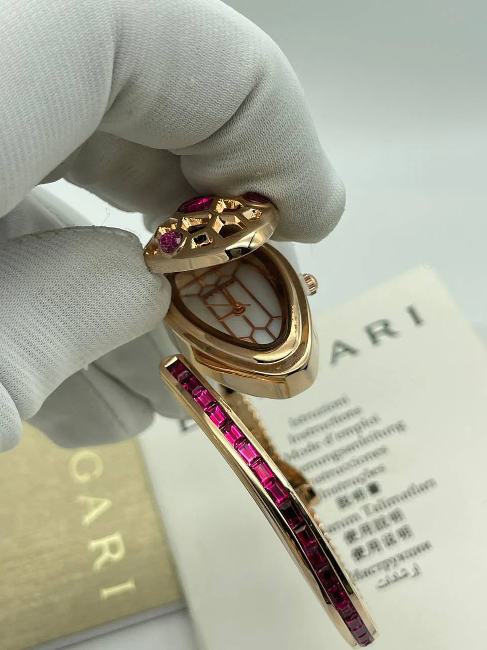 Montre-Bracelet BVLGARI Platonic Custom Antique Snake - MB0064