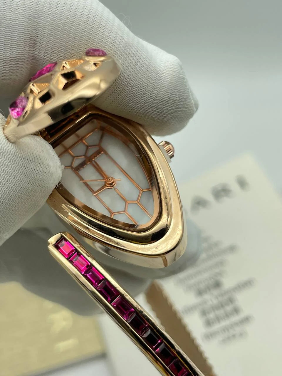 Montre-Bracelet BVLGARI Platonic Custom Antique Snake - MB0064