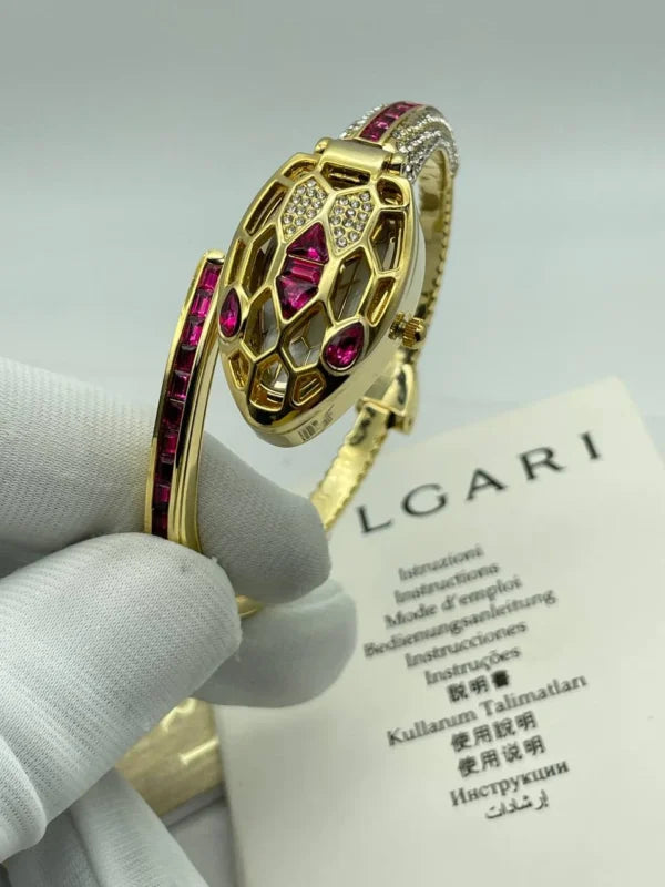 Montre-Bracelet BVLGARI Platonic Custom Antique Snake - MB0069