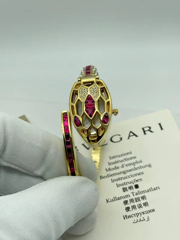 Montre-Bracelet BVLGARI Platonic Custom Antique Snake - MB0069