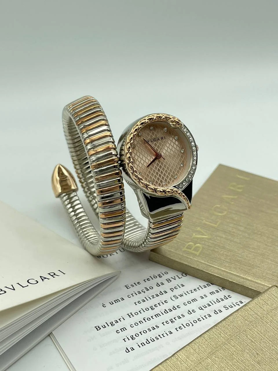 Bvlgari Tubogas Bicolore - MB0080