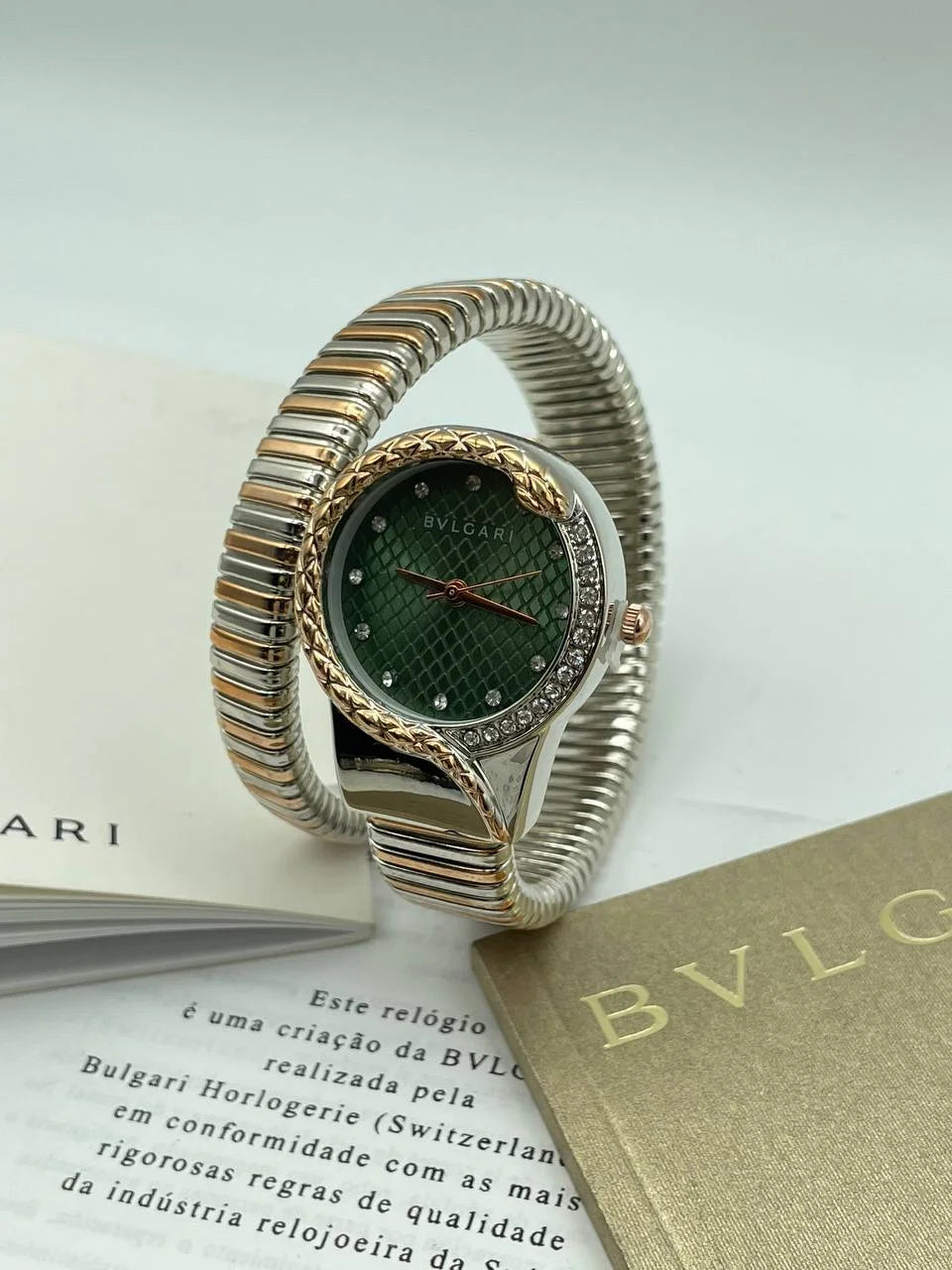 Bvlgari Tubogas Bicolore - MB0077