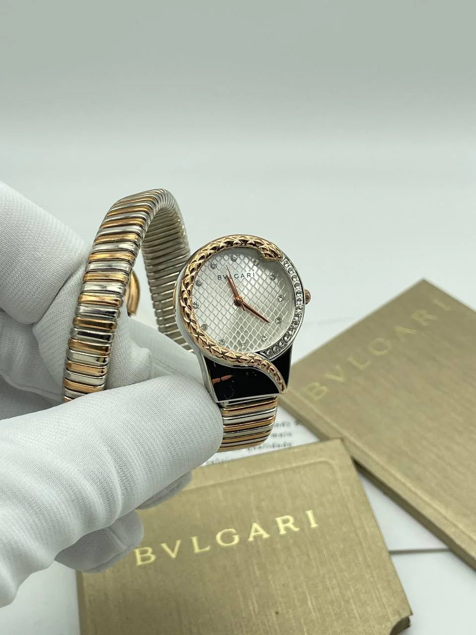 Bvlgari Tubogas Bicolore - MB0076