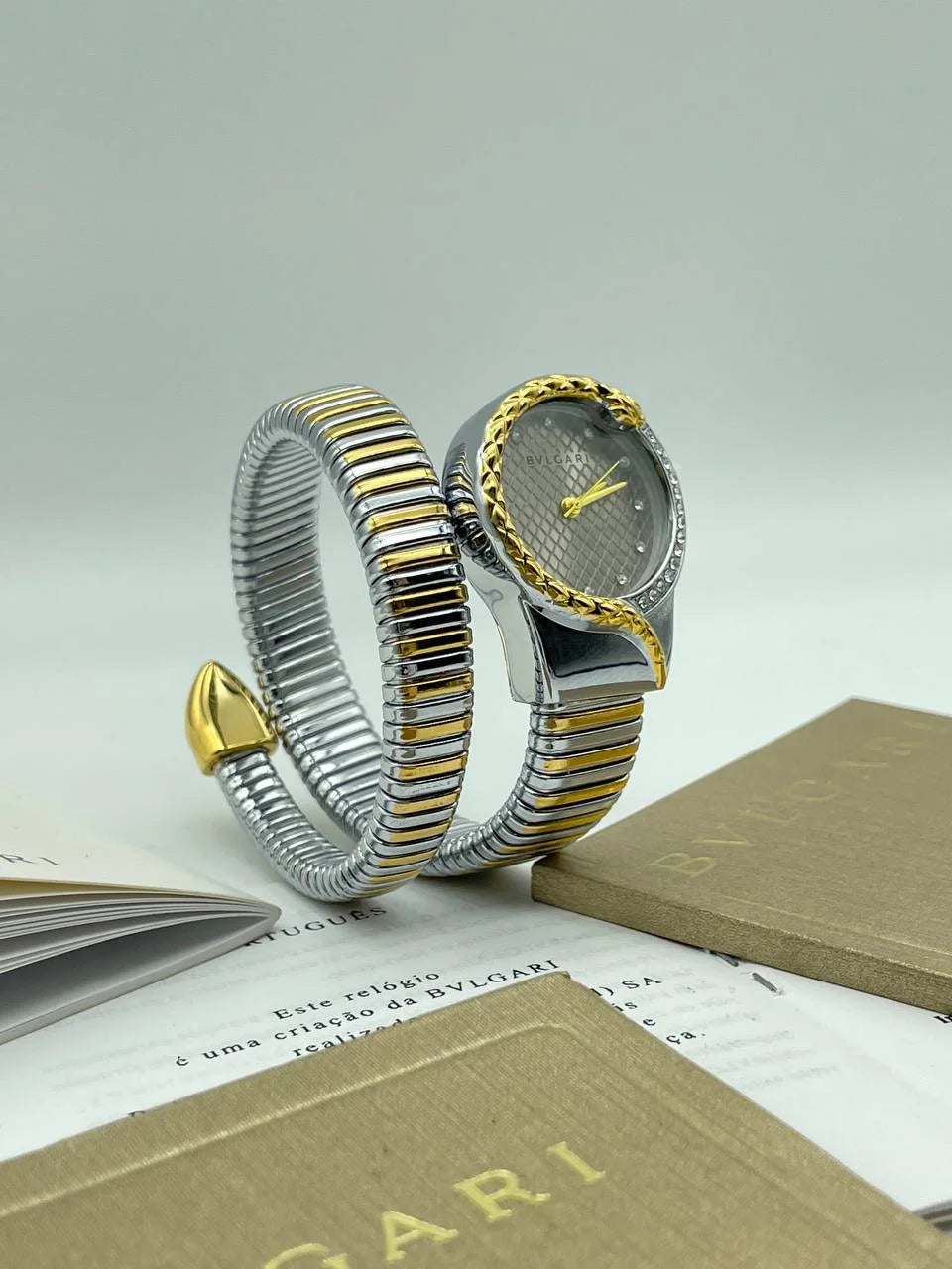 Bvlgari Tubogas Bicolore - MB0086