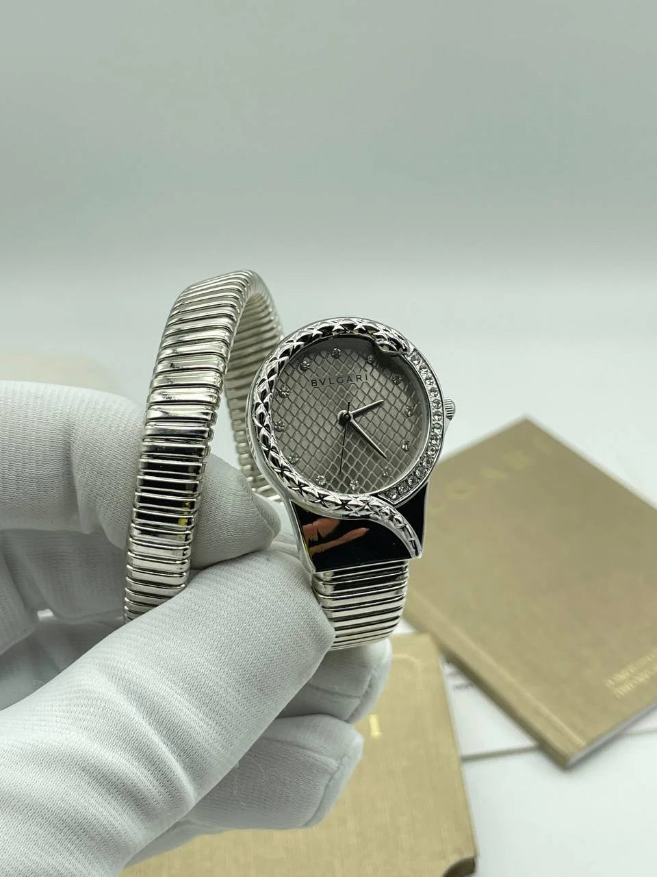 Bvlgari Tubogas Argenté - MB0089