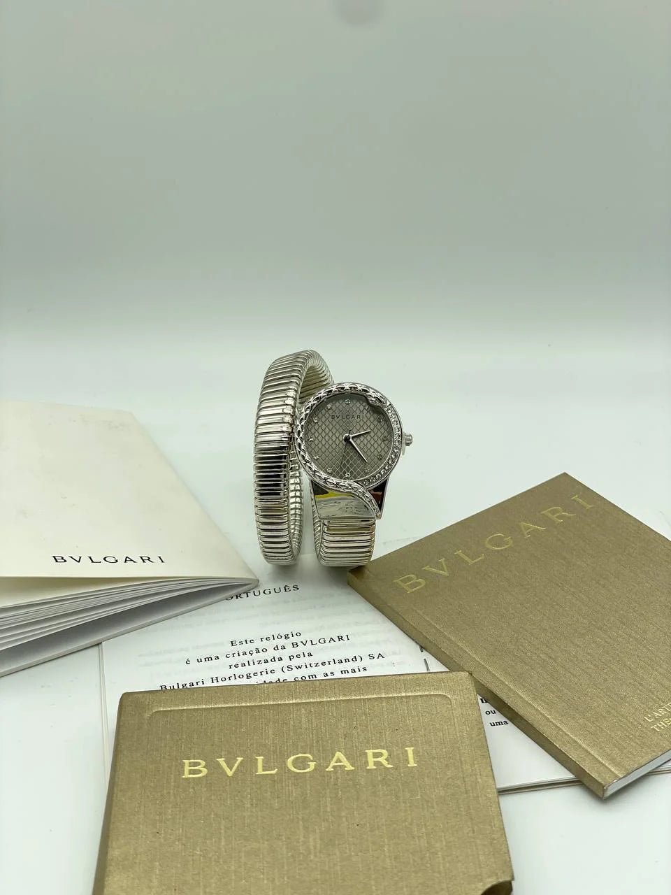 Bvlgari Tubogas Argenté - MB0089