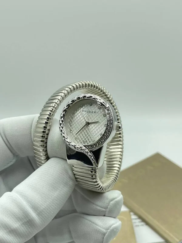 Bvlgari Tubogas Argenté - MB0087