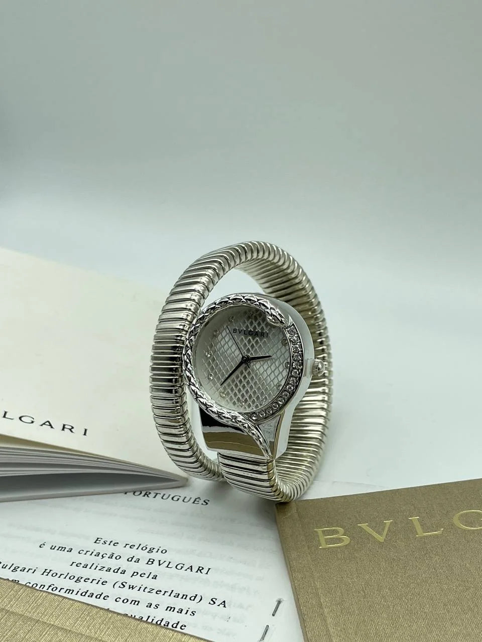 Bvlgari Tubogas Argenté - MB0087