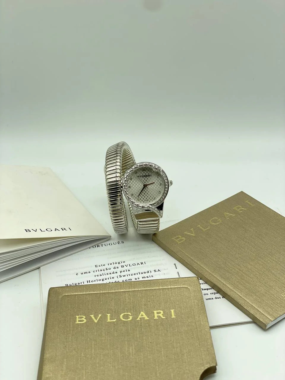 Bvlgari Tubogas Argenté - MB0087