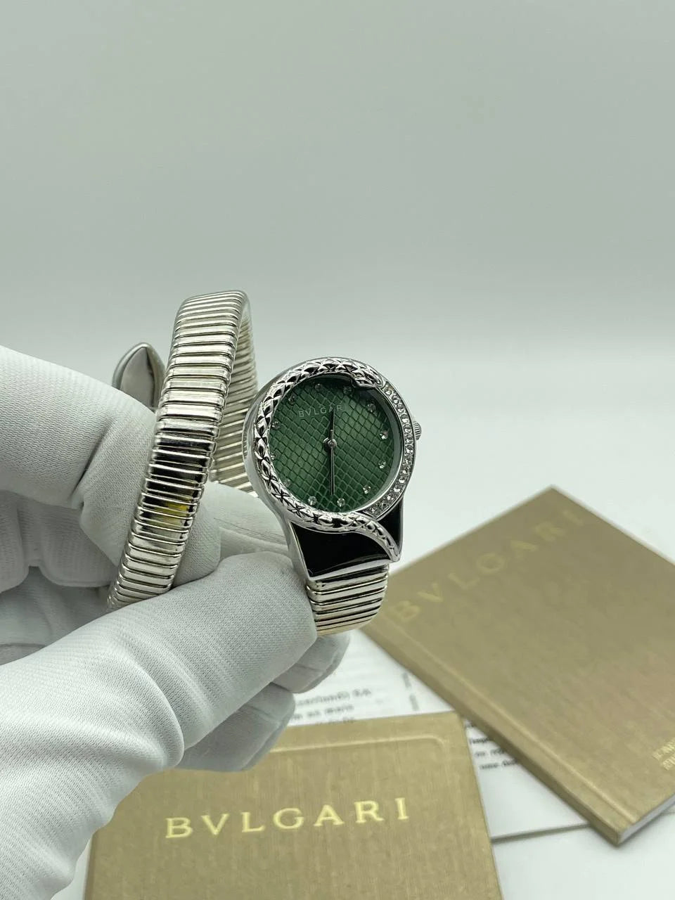 Bvlgari Tubogas Argenté - MB0090